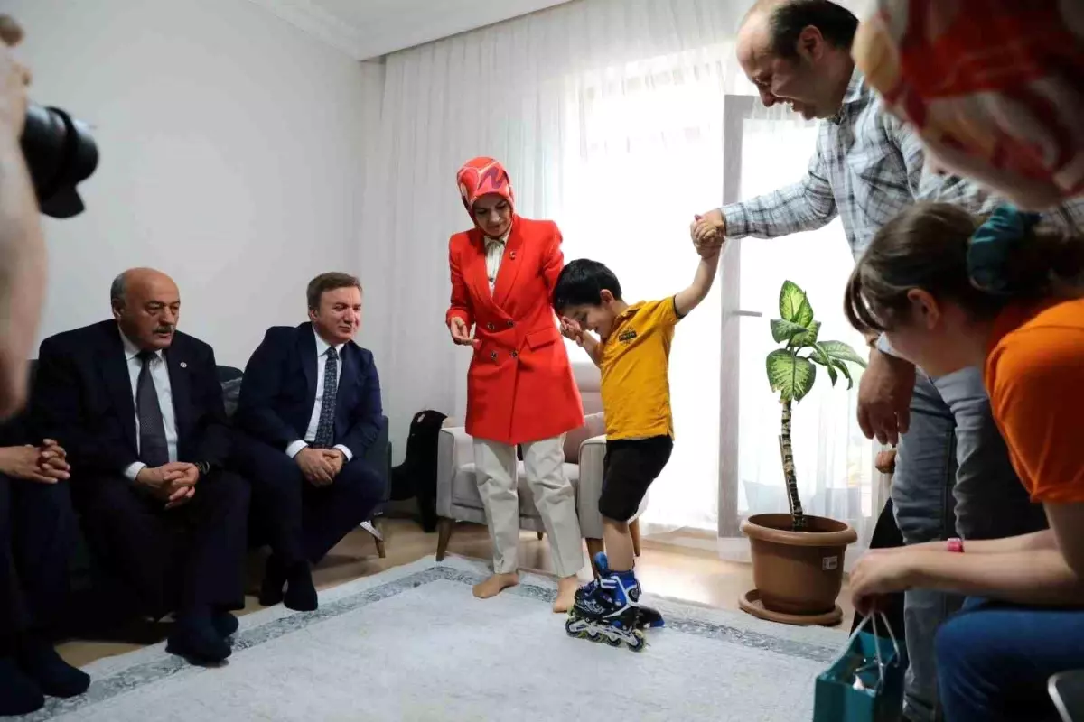 Bakan Göktaş, Muhammet Huyluoğlu'nu Ziyaret Etti