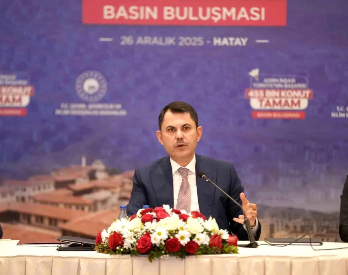 Bakan Kurum: 