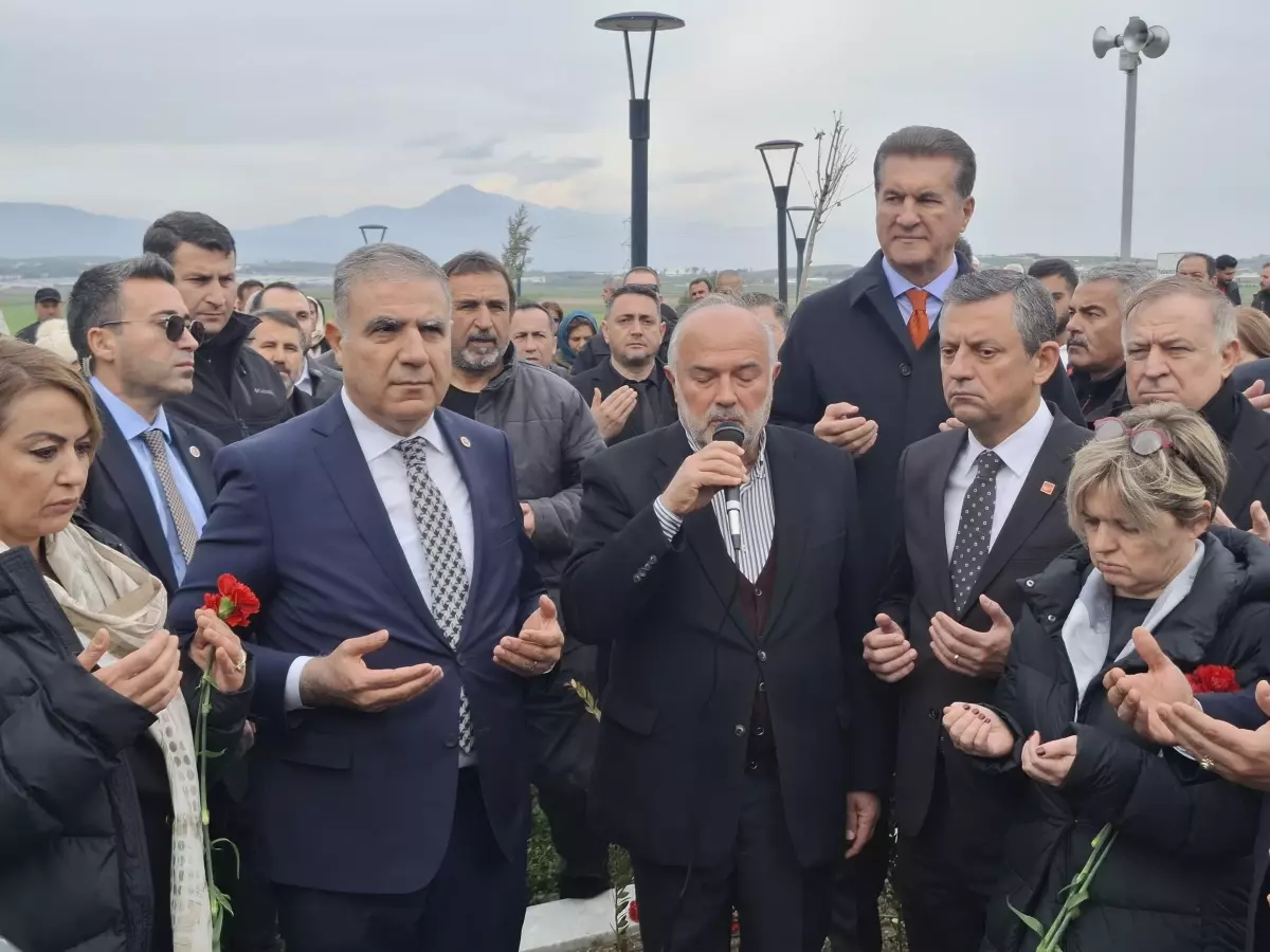 CHP Genel Başkanı Özgür Özel Hatay'da (3) / Video eklendi