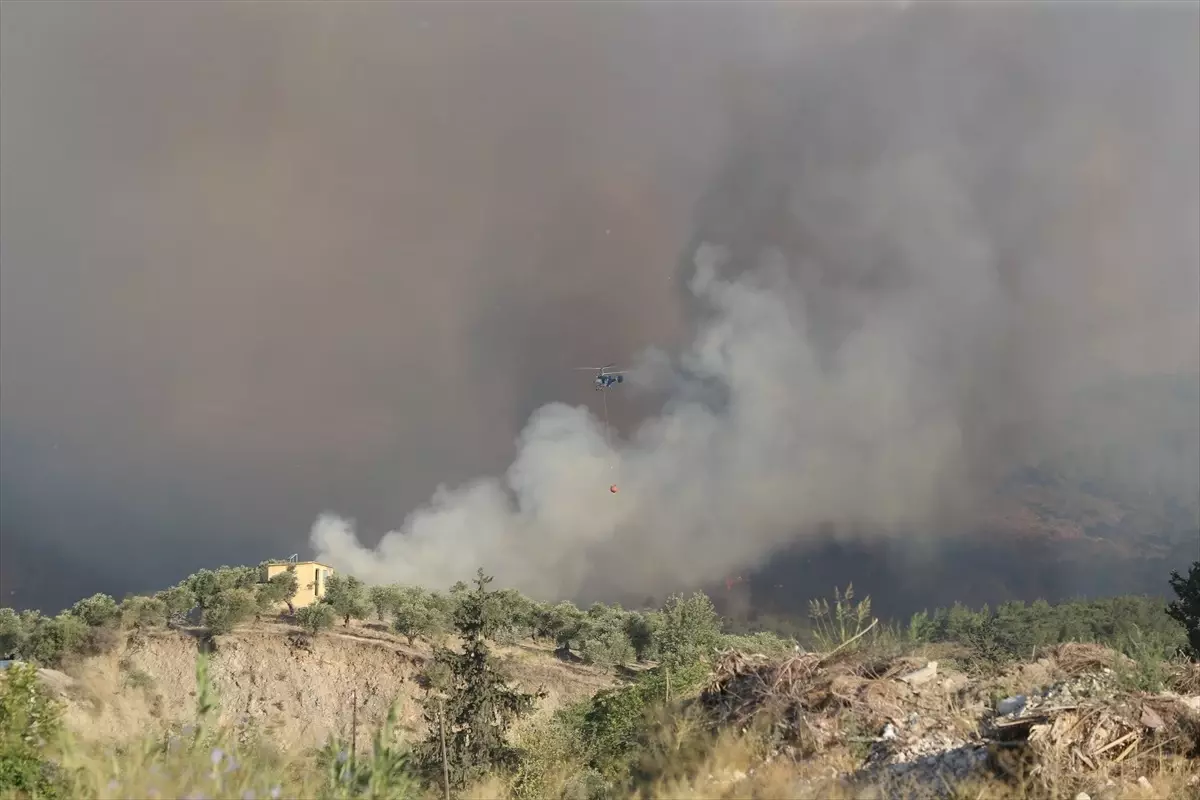 Hatay'da Orman Yangını Sürek Cevap