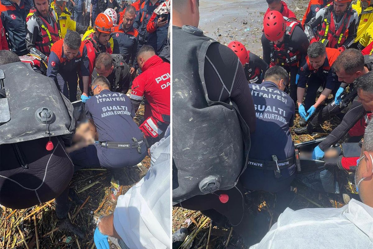 Hatay'da sele kapılarak kaybolan gençlerden birinin cansız bedenine ulaşıldı