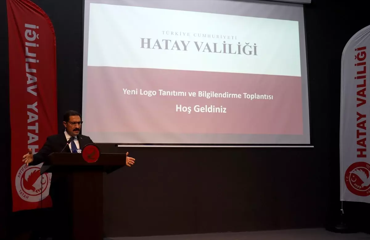 Hatay Valiliği'nin Yeni Logosu Tanıtıldı