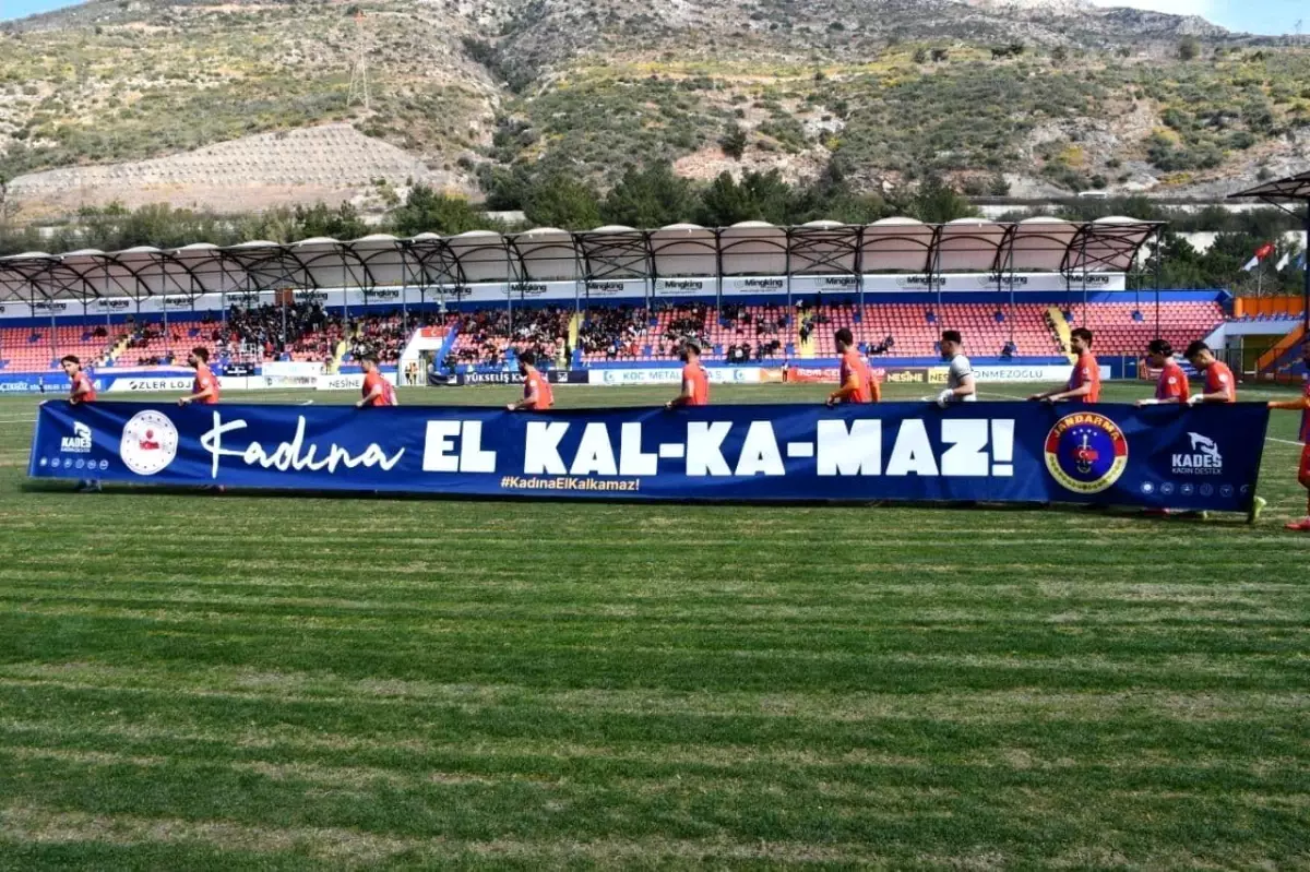 İskenderunspor'dan Kadına Şiddete Hayır Mesajı