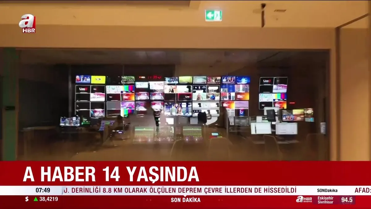 Milli iradenin sesi A Haber 14 yaşında! İlklerin kanalı... | Video